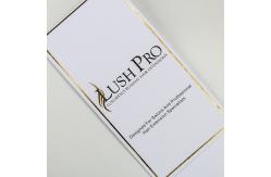 China Custom Clear PVC Plastic hair extensions bags packaging With Snap Fastener supplier