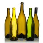 Luxury Manufacturers Champagne 375ml 750ml Red Wine Bottle Dark Green Empty Glass Bottles With Lids for sale