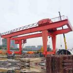 Type U 10T 50/10T Double Beam Crane Span18m Working Class A5 for sale