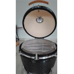 Charcoal Nylon Wheels 22 Inch Kamado Grill Bamboo Shelves And Handle