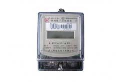 China Optical Port Single Phase Electric Meter Active Energy Measurement RS485 Communication supplier