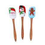 30.5*5.5cm Detachable Christmas Silicone Spatula Kitchen Pastry Baking Tools for sale