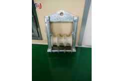 China Swerve Skyward Wire Stringing Blocks 25mm - 400mm Double Sheave Pulley Block supplier