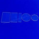 UV Quartz Glass Plate Lens High Light Transmittance 100mm Thickness for sale