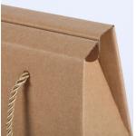 Custom Bottle Cardboard Packing Boxes , Wine Paper Packaging Box for Carry for sale