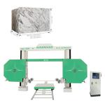 11kw CNC Diamond Wire Saw Machine For Marble Granite Profiling for sale