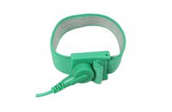 China Corded Anti static ESD Wrist Strap Spiral Cable Electrostatic Area supplier