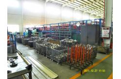 China Folding Stackable Transit Equipment Steel Pallet Cages With U Shaped supplier