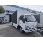 Japanese Brand Isuzu Mobile Led Truck Advertising P3 P4 P5 Small LED Mobile Led Display Trailer for sale
