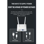 1200Mbps Dual Band Wi Fi SIM Card Slot LTE Router with 12V DC/1A Power Supply and WPS Button for sale