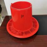 Manual Plastic 10kg Poultry Chicken Feeder For Chicken House for sale