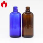 100ml Amber Or Blue Screw Top Vials Glass Essential Oil Bottles for sale