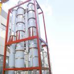 Customized Stainless Steel Water Solution Single Effect Evaporator For Sugar Industry for sale