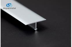 China Aluminium T Shape 6063 Connect Tile Corner Angle Transition Profile supplier