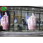 Driving Method for Transparent LED Screen Average No Failure 1000hours Cabinet Weight 6.2kg for sale