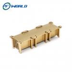 Anodize OEM Brass Precision Turned Components Electrophoresis Surface for sale