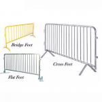 Outdoor Metal Crowd Control Barriers PVC Coated OEM ODM for sale