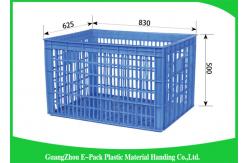 China Environmental Protection Plastic Food Crates For Transportation And Logistics HDPE supplier