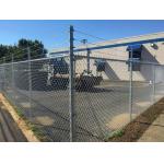 8' Fencing Trellis Gates Galvanized 60*60mm Powder Coated Chain Wire Fencing for sale