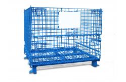 China Wire mesh container used in storing goods in warehouse supplier