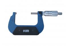 China 50-75mmx0.001mm Outside Micrometer With Ratchet Thimble supplier