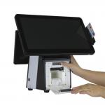 Windows Desktop 300cd/m2 Touch Screen POS Terminal With Printer Retail Epos Systems