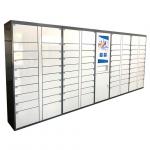 60Hz Steel Smart Parcel Delivery Locker Staff Office Small Self Pick Up Logistic 15.6 Inch for sale
