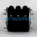 Rubber Triple Convoluted Industrial Air Spring DUNLOP SP2141 Vibration Air Bags for sale