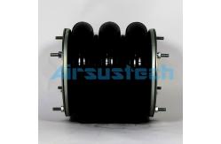 China Rubber Triple Convoluted Industrial Air Spring DUNLOP SP2141 Vibration Air Bags supplier