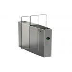 Passenger flow control brushless DC motor sliding metro turnstile with infrared photocell