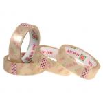 Yellowish Bopp Stationery Tape Low Noise Pressure Sensitive High Adhesive