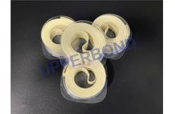 China High Strength Cigarette Making Machine Full Coated Garniture Tape Yellow Tape 0.5mm supplier