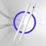 White Aluminum Active Universal Touch Pen With 6mm Tip Diameter for sale