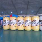 1.7m High PVC Sealed Printing Advertising Inflatables / Blow Up Can
