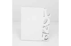 China Gloss White 127g 180x150mm Sublimation Mdf Photo Frame supplier