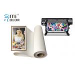 UV Latex Media Inkjet Printing 360gsm Matte Cotton Canvas Stretchable 3 Inch Core for sale