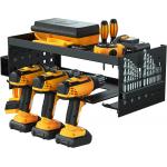 Charging Station Heavy Duty Wall Mount Cordless Drill Storage Rack Drill Bit Holder for sale