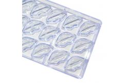 China DIY PC Cake Decorating Chocolate Molds Silicone Mouth Shape supplier