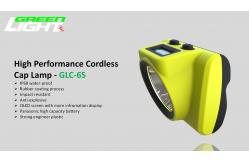 China OLED Screen 6.8Ah Cordless Mining Lamp 18000lux USB Charging supplier