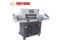 China Hydraulic 500kg Guillotine Paper Cutting Machine PLC Control supplier