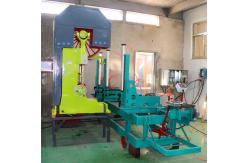 China Vertical Band Saw Machine with Trolley, Vertical Bandsaw Machine Wood Cutting supplier
