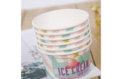 China Paper Custom Ice Cream Containers Ice Cream Packaging Box supplier