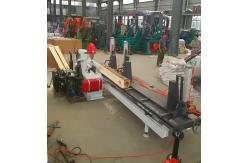 China Double blades log sawing machine , electric table saw, Circular Blade Sawmill with carriage supplier