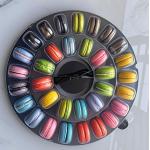 French Baking Pastry Macaron Packaging Box Clear Blister Food Box Embossing Printing for sale