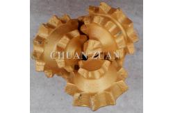 China Gold 98MM Steel Tooth Bit / IADC 127 Roll Forged Tricone Roller Bit supplier
