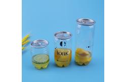 China Custom Printing Soda​ 57mm 250ml Plastic Juice Bottles supplier
