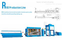 China Copper Bar Wire Rod Drawing Machine , Wire Drawing Plant Production Line supplier
