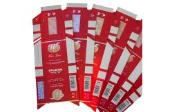 China Eco Friendly Glossy  Metallized Board Smooth Surface Box Packaging Board supplier