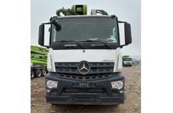 China 2021 Zoomlion 62M Used Concrete Pump Truck with BENZ chassis supplier