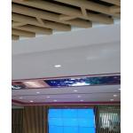 Fashion Customized Aluminum Metal Ceiling With Circular Curve Wave Shape Suspended